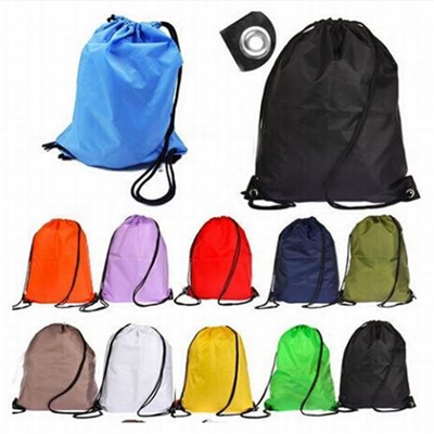 210D Nylon drawstring backpack