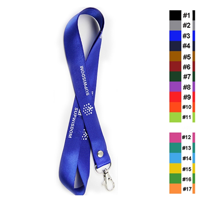 3/4 Dye Sublimation Lanyard Full color