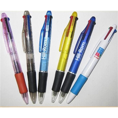 4 ink colors ballpoint with Orbitor pen