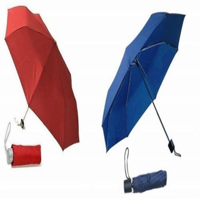 42 Navy Telescopic Super mini 3 section folding umbrella