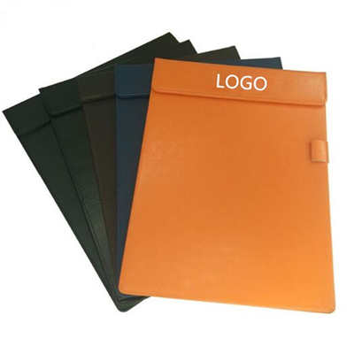 A4 Size PU Leather Clipboard with Pen Slot