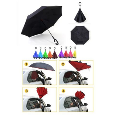 C Handle Reverse Open Umbrella