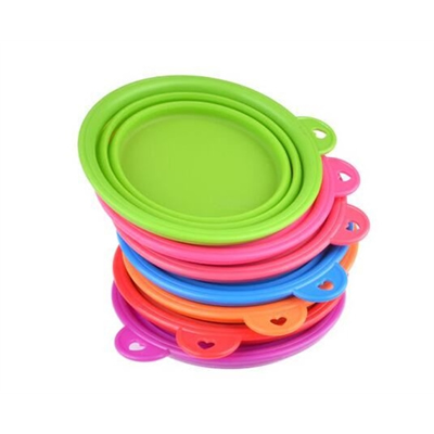 Collapsible Silicone Travel Pet Food Water Bowl