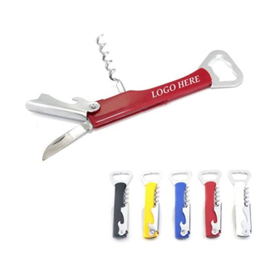 Corkscrew Bottle Opener and Knife