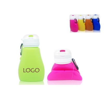 Foldable Silicone Sport Water Bottle