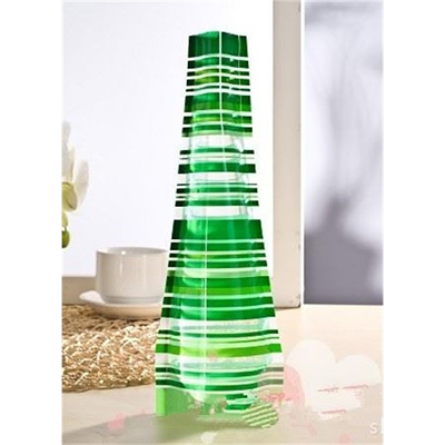 Foldover vase PET vase