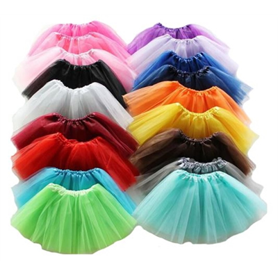 Girls Three Layers Tutu Skirts