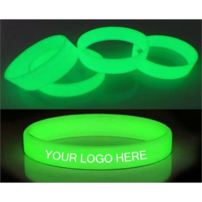 Glow In The Dark Silicone Bracelet