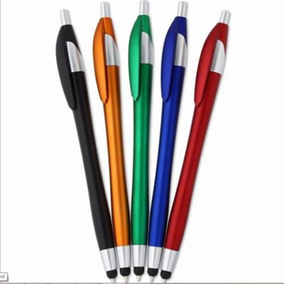 Hot sale classic colored stylus Contour shaped Pens