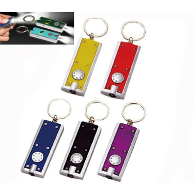 LED Flashlight with Keychain