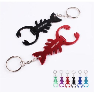 Lobster Bottle Opener With Keychain