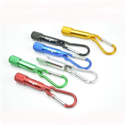 Mini LED Flashlight with Carabiner