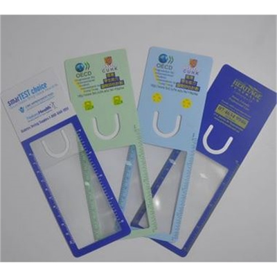 Multi function ruler magnifier stylish bookmark magnifier