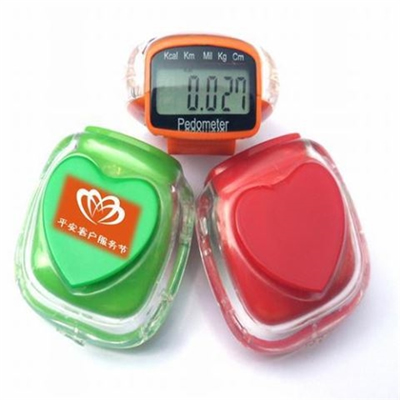 Multi functional Sweet Heart shape Pedometer