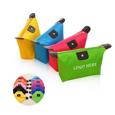 Nylon Foldable Travel Cosmetic Bag