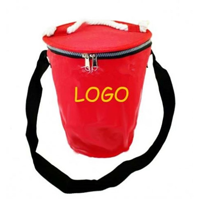 Polyester insulated cooler lunch/picnic bucket