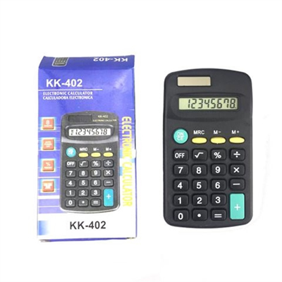 Portable 8 Digits Small Calculators With Solar Power