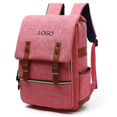 Preppy look backpack bag