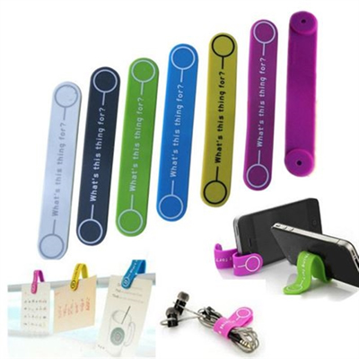 Silicone Magnet Earphone USB Cable Cord Organizer