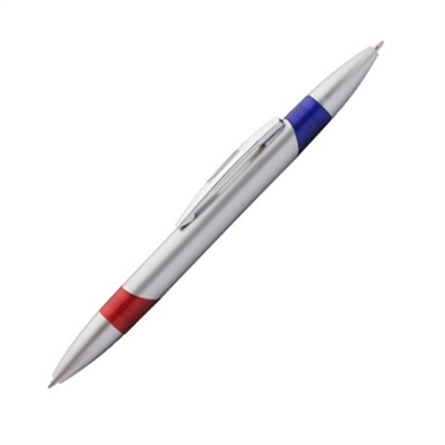 Silver Double-Sided Pen