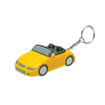 Sports Car Stress Reliever Keychain