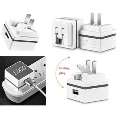 UL Foldable USB Wall Charger