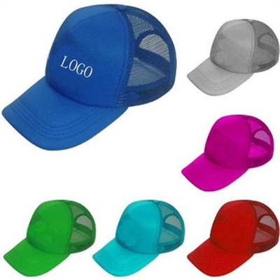 Washed Cotton Mesh Back Cap