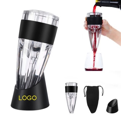 Wine Aerator with Gift Carrying Pouch