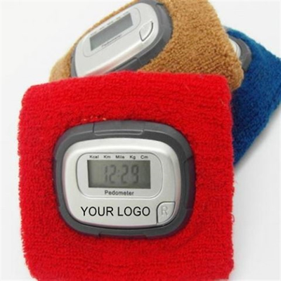 Wristband pedometer